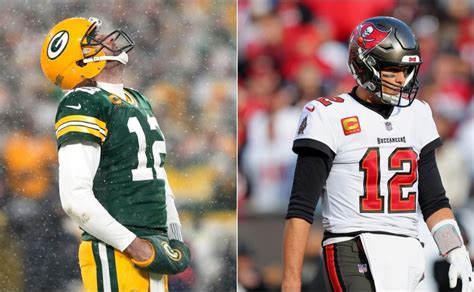 Tom Brady Y Aaron Rodgers Sin Nfl Playoffs El Hist Rico Dato