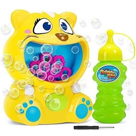 Machine A Bulle Enfant Machine Bulles Automatique En Forme De Chaton