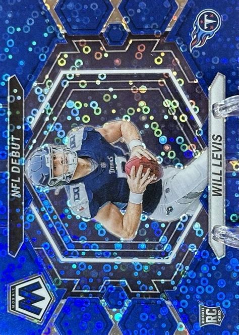 Will Levis Mosaic Nd Nfl Debut No Huddle Blue Price Guide