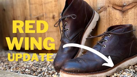 Red Wing Chukka Update Resole Redemption YouTube