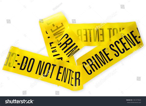 Crime Scene Tape Stock Photo 181477829 | Shutterstock