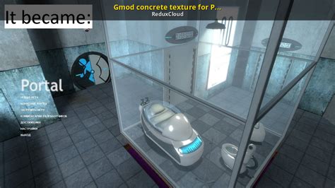 Gmod Concrete Texture For Portal Portal Mods