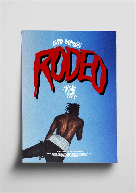 Travis Scott 'Rodeo' Poster – The Indie Planet