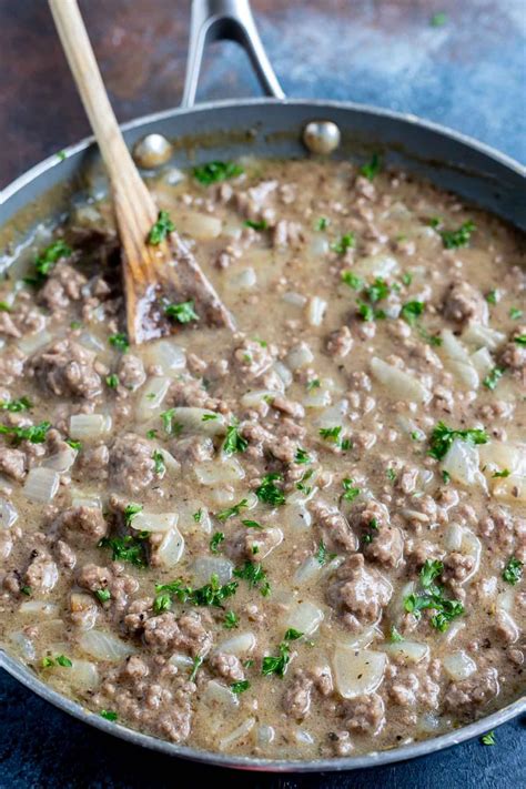 Easy Hamburger Gravy Recipe Wonkywonderful