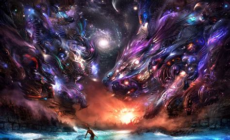 Cosmic Fantasies: An HD Wallpaper Adventure by Alex Ruiz