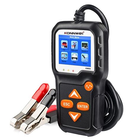 Konnwei Kw Motorrad Und Autobatterie Tester V V