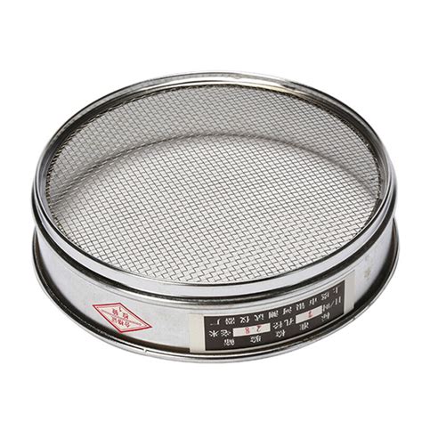 Mesh Mm Aperture Lab Standard Test Sieve Stainless