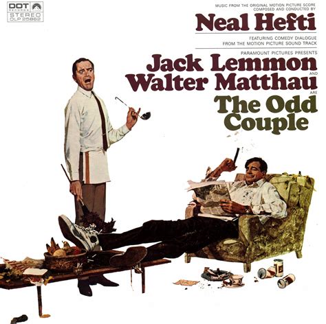 The Odd Couple (1968) - Original Film Soundtrack, Neal Hefti OST LP/CD