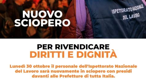 Sciopero Dei Dipendenti Inl Annunciato Per Luned Ottobre Riviera Oggi