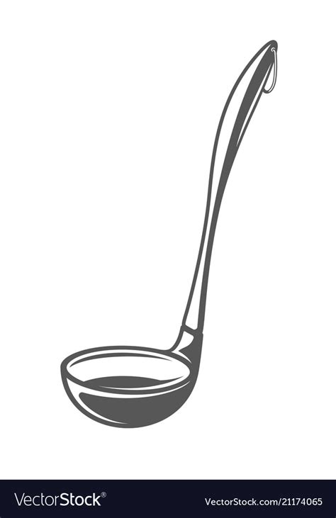 Ladle Royalty Free Vector Image Vectorstock