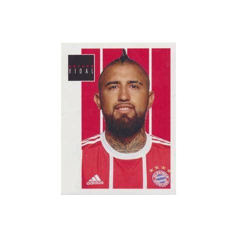 Bam Sticker Arturo Vidal Panini Fc Bayern M Nchen