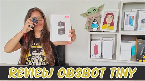 LA MEJOR WEBCAM QUE PUEDES COMPRAR REVIEW OBSBOT TINY 1080P YouTube