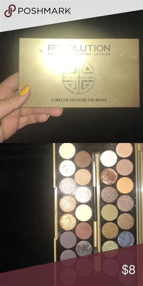 Makeup Revolution Fortune Favors The Brave Swatches Iopfriends