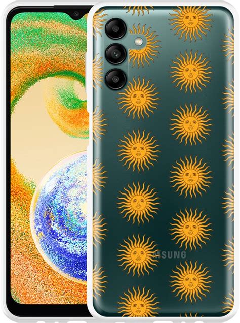 Samsung Galaxy A04s Hoesje Vintage Zonnetjes Designed By Cazy Bol