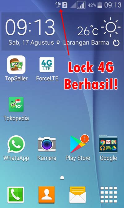 Cara Mengunci Jaringan 4G Di Semua HP Samsung 100 Work