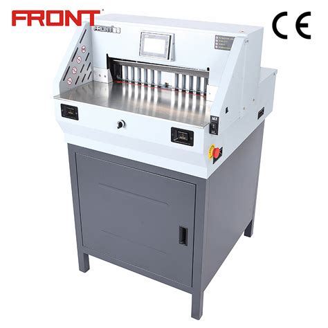 Front Brand Hot Selling Cnc Electric Paper Cutter 460 Mm Cnc Cutting Machine And Electric