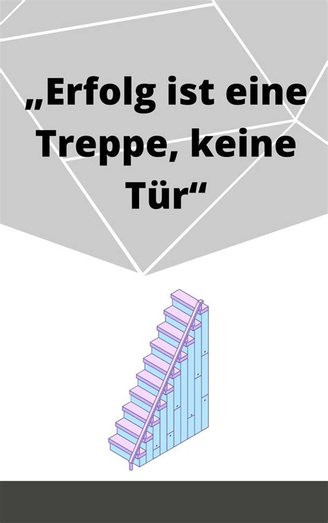 Erfolg ist eine Treppe keine Tür Rudergerät muskeln Motivation