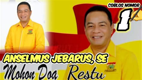 Anselmus Jebarus Se Calon Dprd Kabupaten Manggarai Barat Periode