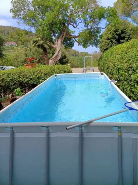 Bestway Power Steel Piscina Fuori Terra Rettangolare L