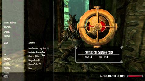 Lets Play Skyrim Part 166 Dwarven Centurion Master Youtube