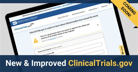 A Modernized Clinicaltrials Gov Website Is Coming Ncbi Insights