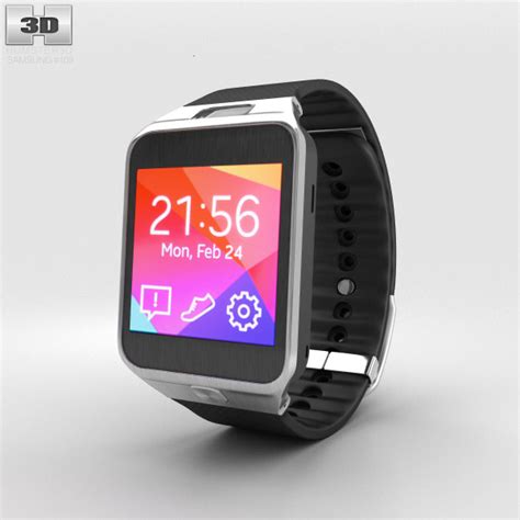 Samsung Galaxy Gear Charcoal Black D Model Electronics On Hum D