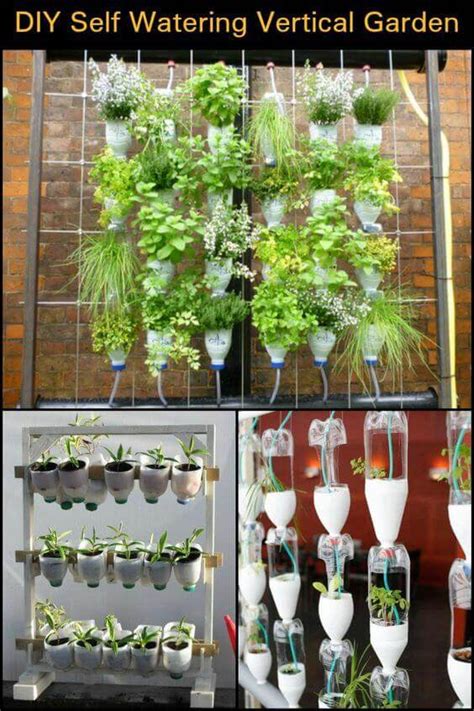 Jardines Verticales Hechos Con Botellas Recicladas El Horticultor