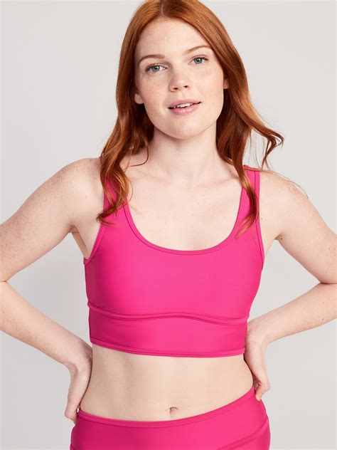 Scoop Neck Bikini Swim Top For Women Old Navy