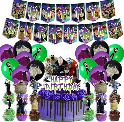 Buy Hotel Transylvania Birthday Party Supplies Party Decorations Set