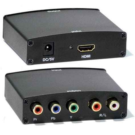 HDMI To YUV YPbPr Converter With L R Audio J S Technology Ltd