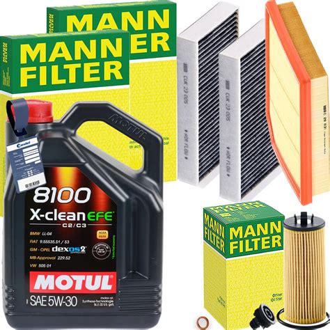 Mann Inspektionspaket Motul Efe W Motor L Passend F R Mini F F