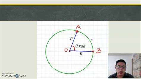 Relación Entre ángulo Central Arco Y Radio Youtube