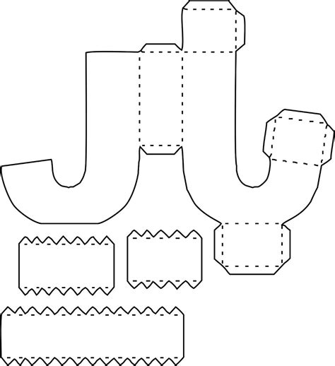 Moldes De Letras En 3d