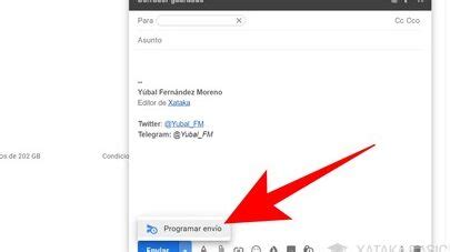 C Mo Programar Un Mensaje En Gmail Tech