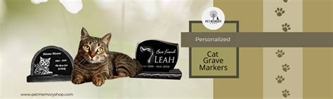 Personalized Cat Grave Markers | Pet Memory Shop Online Store