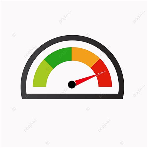 Speed Motion Background With Fast Speedometer Car Rating Sign Red