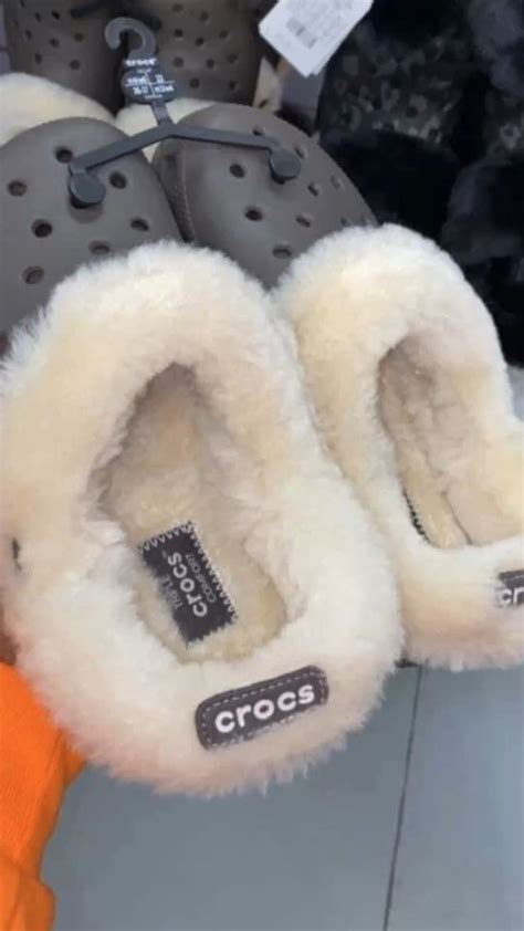 Cozy Crocs For Fall Fluffy Shoes Crocs Fashion Trendy Shoes Sneakers