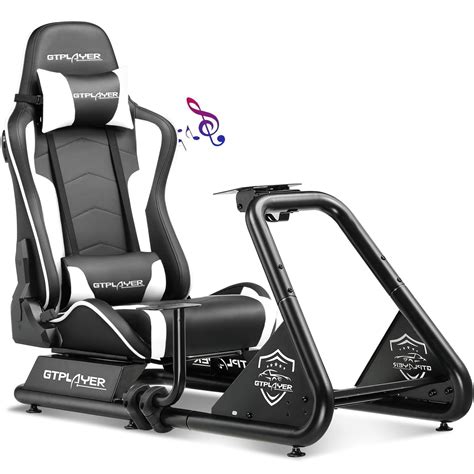 Amazon GTPLAYER Racing Simulator Cockpit With Seat And Bluetooth