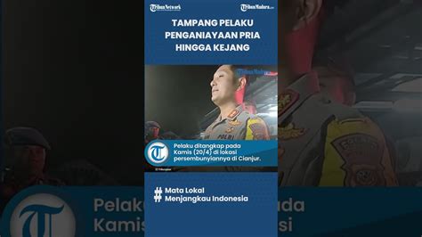 Tampang Pelaku Penganiayaan Pemotor Sampai Kejang Di Cimahi Ditangkap