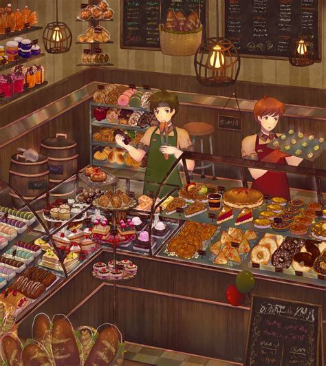 Anime Bakery Wallpapers Wallpaper Cave