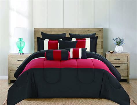 Chic Home Cs8063 An Sonita 20 Piece Comforter Set Queen