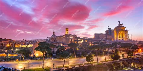 Premium Photo | Aerial panoramic ancient ruins of a roman forum or foro ...