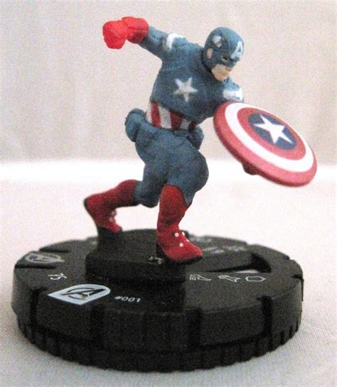 Marvel Heroclix Captain America The Winter Soldier 001 Captain America