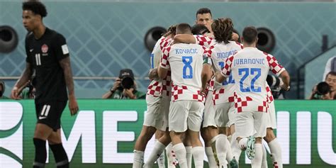 Hasil Piala Dunia Kroasia Vs Kanada Skor Bola Net