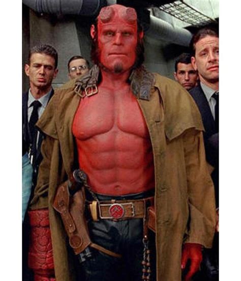 Film Ron Perlman Hellboy Coat - Jackets Masters