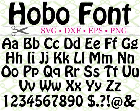 Hobo Typeface Signing Time Wiki Fandom