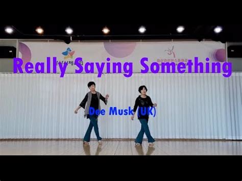 Really Saying Something Linedance Demo Beginner ARADONG Linedance