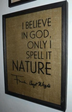 Nature Frank Lloyd Wright Quotes. QuotesGram