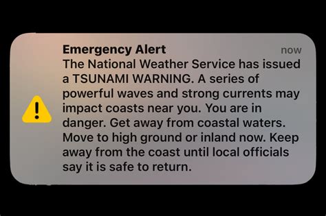 Tsunami Warning Issued For California Oregon Coasts After