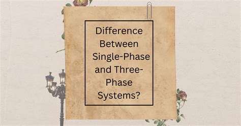 Difference Between Single-Phase And Three-Phase Systems - MDM Tool Supply